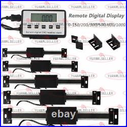 DRO Digital Readout Linear Scale Magnet Remote LCD Display CNC Milling Lathe