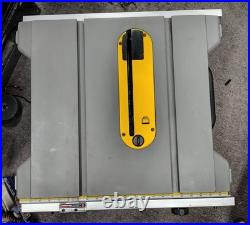 DeWALT DWE7485 8-1/4? Jobsite Table Saw Type 3 15A 120V Portable -Fence Included