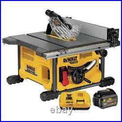 DeWalt DCS7485T1 60V MAX 8-1/4In FLEXVOLT BL Li-Ion Cordless Table Saw Kit New DeWalt DCS7485T1 60V MAX 8-1/4In FLEXVOLT BL Li-Ion Cordless Table Saw Kit New
