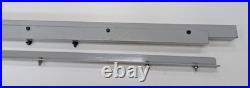Delta 2 x 2 Steel Tube GUIDE RAILS ONLY Fits 1235958 Rip Fence Table Saw