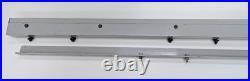 Delta 2 x 2 Steel Tube GUIDE RAILS ONLY Fits 1235958 Rip Fence Table Saw