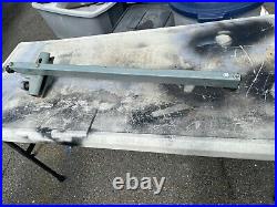 Delta 34-444 Contractor 10 Table Saw Rip Fence Read