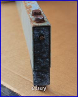 Delta 34-670 table saw RIP FENCE ONLY fits circular (not square) guide rails