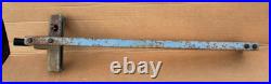 Delta 34-670 table saw RIP FENCE ONLY fits circular (not square) guide rails