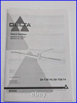 Delta Rip Fence System Table Saws 36-T30T3 30in T3 Guide