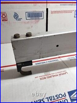 Delta Rockwell 10 Table Saw 27 in Rip Fence 1-3/8 Rails Micro-Gear Adjustable
