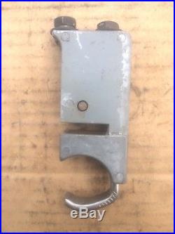 Delta Rockwell Table Saw Fence Rear Slide Block Clamp use with 1 1/8 dia. Rails