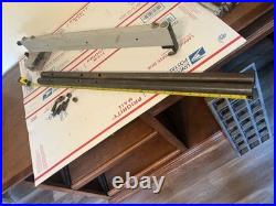 Delta Rockwell Table Saw Rip Fence 8 & 9 22 Deep Top with rails and bolts