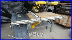 Delta Rockwell Unisaw 10'' Table Saw With Biesmeyer Fence And Excalibur Dust