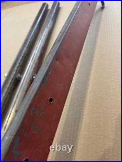 Delta Rockwell Unisaw Table Saw Jet Lock Fence & 1 3/8 Rails 37 Long