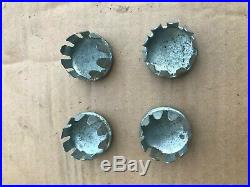 Delta Rockwell Unisaw Table Saw SET OF FOUR Fence Guide Rail End Cap Plug