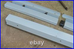 Delta Shopmaster TS300 Table Saw Rip Fence, Front And Rear Rail Set