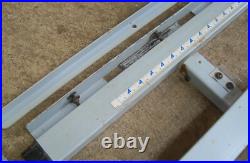 Delta Shopmaster TS300 Table Saw Rip Fence, Front And Rear Rail Set