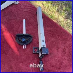 Delta TS200LS 10 Inch table saw Rip Fence & Miter Saw