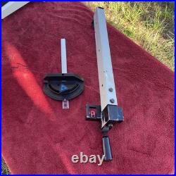 Delta TS200LS 10 Inch table saw Rip Fence & Miter Saw