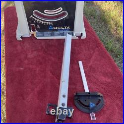 Delta TS200LS 10 Inch table saw Rip Fence & Miter Saw