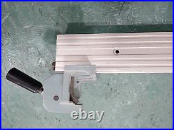 Delta Table Saw 34-670 Rip Fence & Square Rails withpins 22 1/4 top (Very Nice)