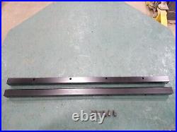 Delta Table Saw 34-670 Rip Fence & Square Rails withpins 22 1/4 top (Very Nice)