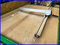 Delta Table Saw RIP FENCE & RAILS for 27 deep cast iron top