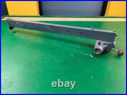 Delta table saw RIP FENCE ONLY for 27 deep cast iron top fits 1.38 (35MM) Rail