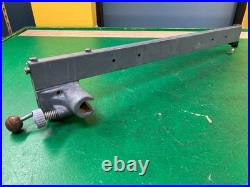 Delta table saw RIP FENCE ONLY for 27 deep cast iron top fits 1.38 (35MM) Rail