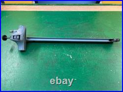 Delta table saw RIP FENCE ONLY for 27 deep cast iron top fits 1.38 (35MM) Rail