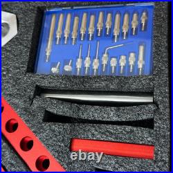 Deluxe Table Saw Alignment Gauge with Dial Align Saw Blade Fence Anodized Read