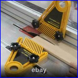 Double Featherboard Table Saw Miter Gauge Fence Woodworking Accessory A6S2 Y7V5