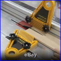 Double Featherboard for Trimmer Router Table Saw Fence Woodworking Tool Set SL#