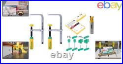 Dovetail Clamp Kit with Router Bit, Setup Gauge and Dovetail Hardware Pack