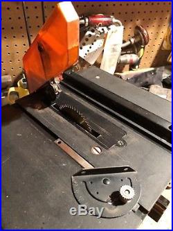 Dremel Model 580-2 Hobbyist 4 Table Saw withFence, Miter Gauge, Guard & Extra-VGC