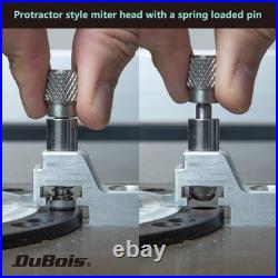 DuBois 51007 Table Saw Miter Gauge Fence System with 13 Precise Angle Stops & DuBois 51007 Table Saw Miter Gauge Fence System with 13 Precise Angle Stops &