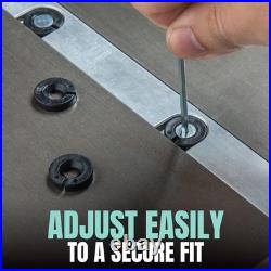 DuBois 51007 Table Saw Miter Gauge Fence System with 13 Precise Angle Stops &