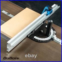 DuBois 51007 Table Saw Miter Gauge Fence System with 13 Stops & T-Track Bar DuBois 51007 Table Saw Miter Gauge Fence System with 13 Stops & T-Track Bar