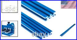Durable 36 Multi T-Tracks Aluminum Extrusions for Endless Woodworking Options Durable 36 Multi T-Tracks Aluminum Extrusions for Endless Woodworking Options
