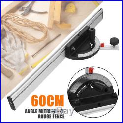 Durable 60cm Bandsaw Router Table Angle Mitre Guide Gauge Fence Table Saw Tool
