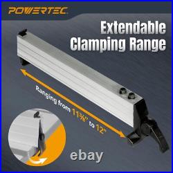 Durable Aluminum Rip Fence for Power Tech BS900 Band Saw Precision Cutting