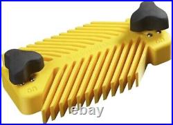 Durable Yellow Featherboard for Universal Table & Fence Cutting Easy Use