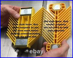 Durable Yellow Featherboard for Universal Table & Fence Cutting Easy Use