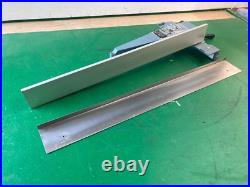 EXCELLENT! Delta Unisaw Saw Guide Table Saw Rip Fence Assembly with EXTENSION