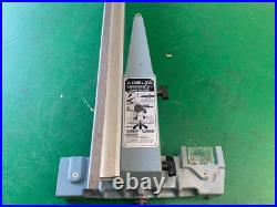 EXCELLENT! Delta Unisaw Saw Guide Table Saw Rip Fence Assembly with EXTENSION