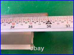 EXCELLENT! Delta Unisaw Saw Guide Table Saw Rip Fence Assembly with EXTENSION