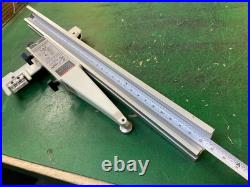 EXCELLENT! Delta Unisaw Saw Guide Table Saw Rip Fence Assembly with EXTENSION