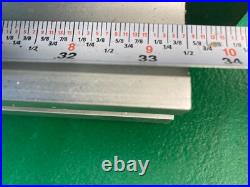 EXCELLENT! Delta Unisaw Saw Guide Table Saw Rip Fence Assembly with EXTENSION