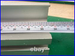 EXCELLENT! Delta Unisaw Saw Guide Table Saw Rip Fence Assembly with EXTENSION