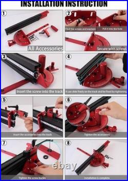 Economical Table Saw Cross Cutting Gauge