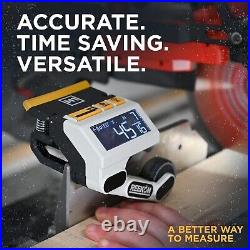 Effortless Miter Cuts with M1 Caliber Measuring Tool LCD Display for Accuracy Effortless Miter Cuts with M1 Caliber Measuring Tool LCD Display for Accuracy
