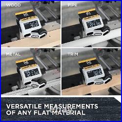Effortless Miter Cuts with M1 Caliber Measuring Tool LCD Display for Accuracy Effortless Miter Cuts with M1 Caliber Measuring Tool LCD Display for Accuracy