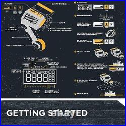 Effortless Miter Cuts with M1 Caliber Measuring Tool LCD Display for Accuracy Effortless Miter Cuts with M1 Caliber Measuring Tool LCD Display for Accuracy