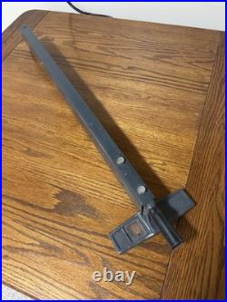 Ex Cond Craftsman 10 Table Saw 113 Model 27 Deep TWIST Lock Fence